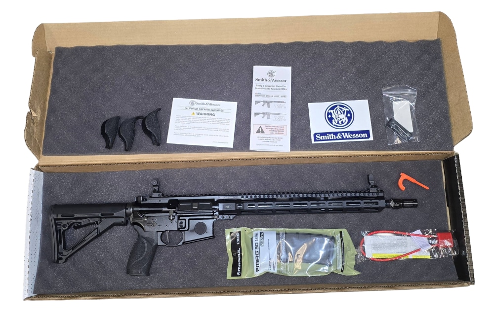 NEW Smith & Wesson M&P15 Axe GVAC 5.56 16" Black 022188892109-img-1