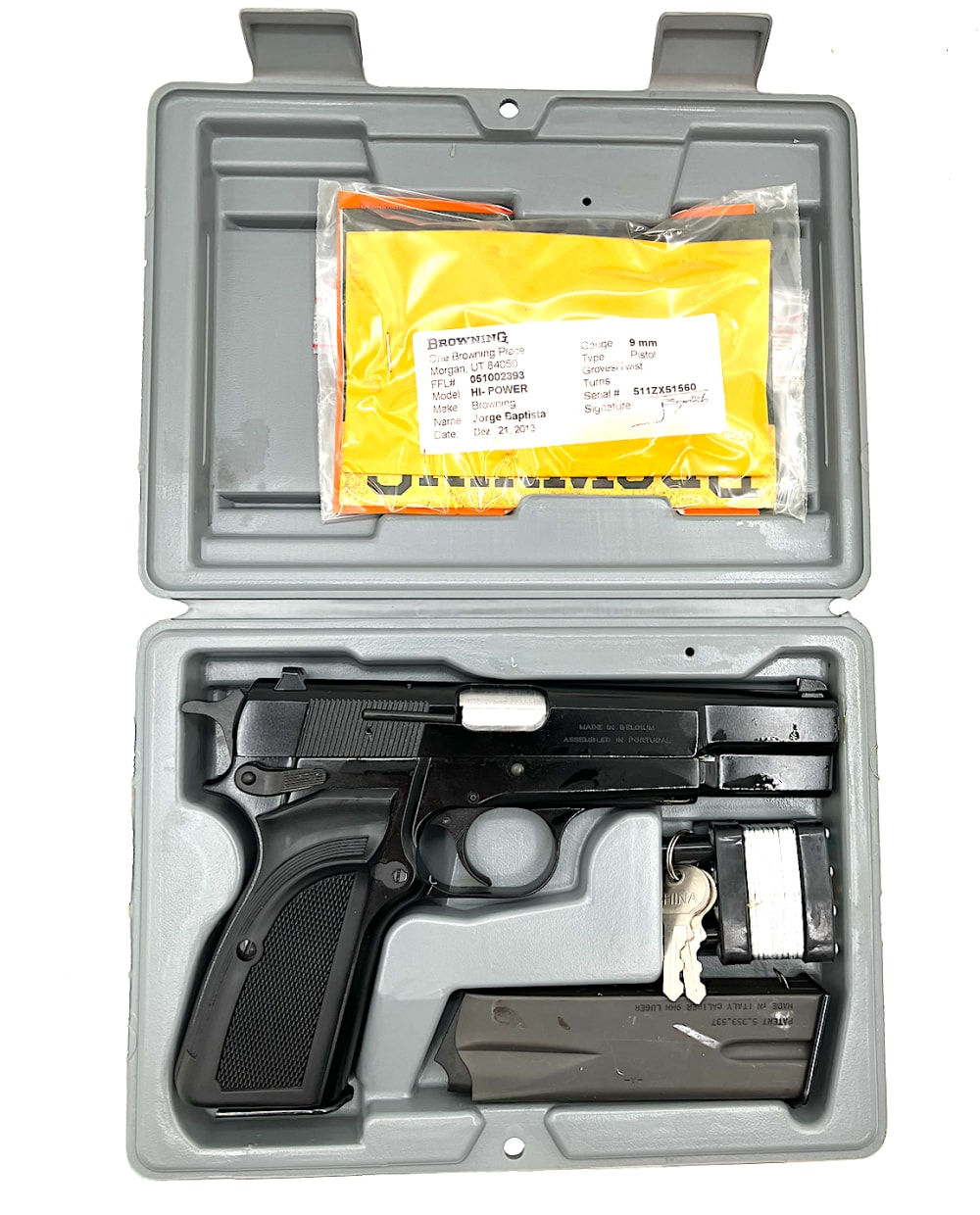 BROWNING HI POWER MARK III (9mm) Belgian Made 2013 (FACTORY NEW IN BOX)-img-0