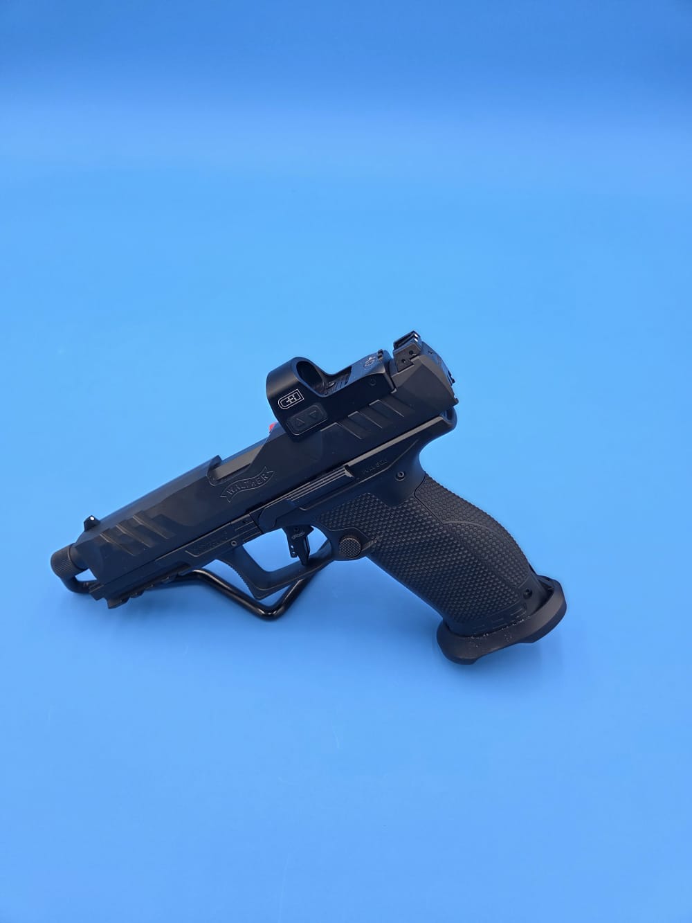 New Walther PDP SD 5.1" PRO 9 MM FS 18R Threaded C&H Precision red dot-img-1