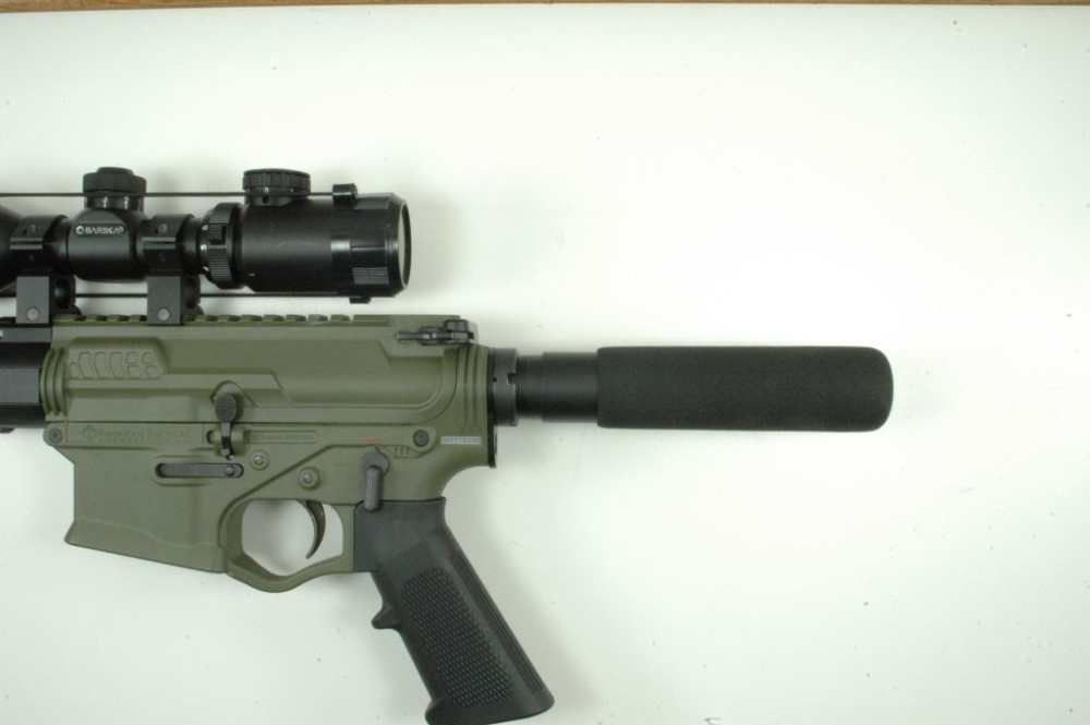 American Tactical Omni Hybrid Maxx AR Pistol, 5.56mm, 12”, Barska, 2017 -img-4