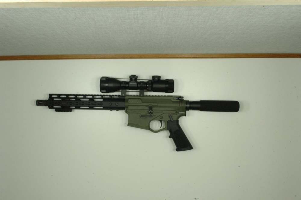 American Tactical Omni Hybrid Maxx AR Pistol, 5.56mm, 12”, Barska, 2017 -img-3
