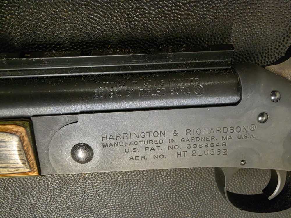 Harrington & Richardson Ultra Slug Gun / Bull Barrel-img-4
