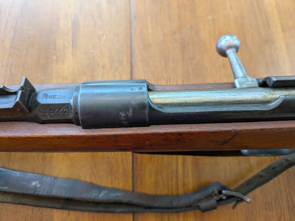 Italian Carcano M1891 6.5mm – 1898 Torino – Antique-img-41