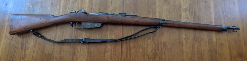 Italian Carcano M1891 6.5mm – 1898 Torino – Antique-img-0