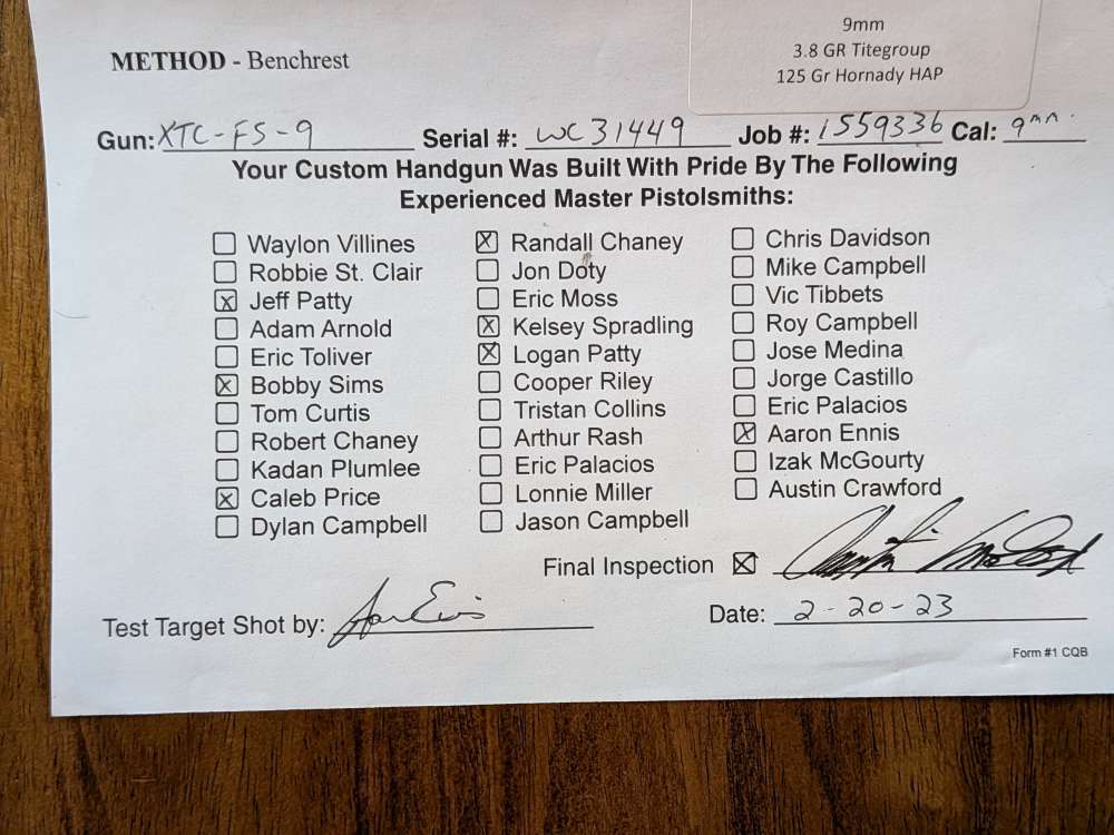 Wilson Combat X-TAC Full Size 9mm 1911 – XTC-FS-9 – 2 Mags – Paperwork-img-59