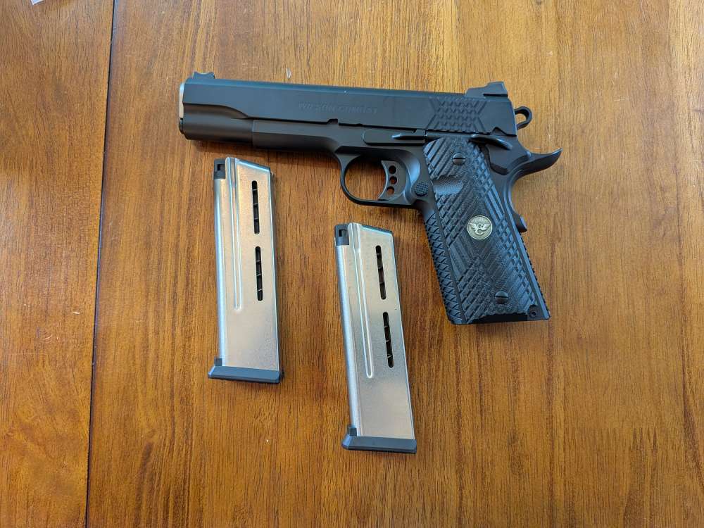 Wilson Combat X-TAC Full Size 9mm 1911 – XTC-FS-9 – 2 Mags – Paperwork-img-1