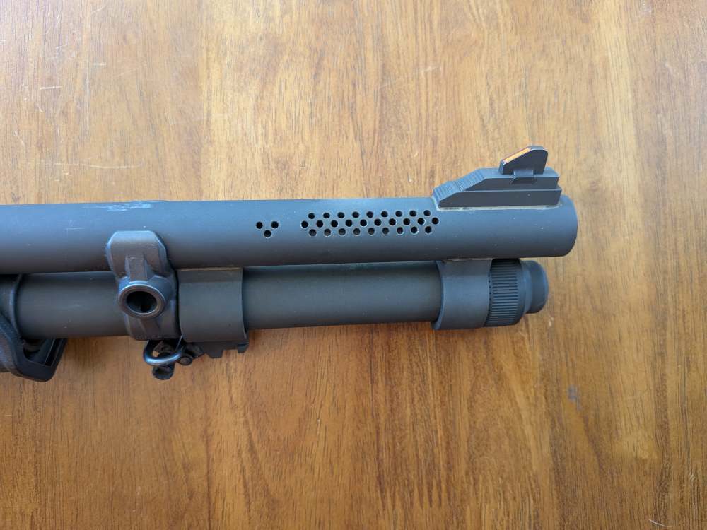 Mossberg 590 12 Ga 20" – Vang Comp Ported Barrel – Magpul SGA & MOE-img-14