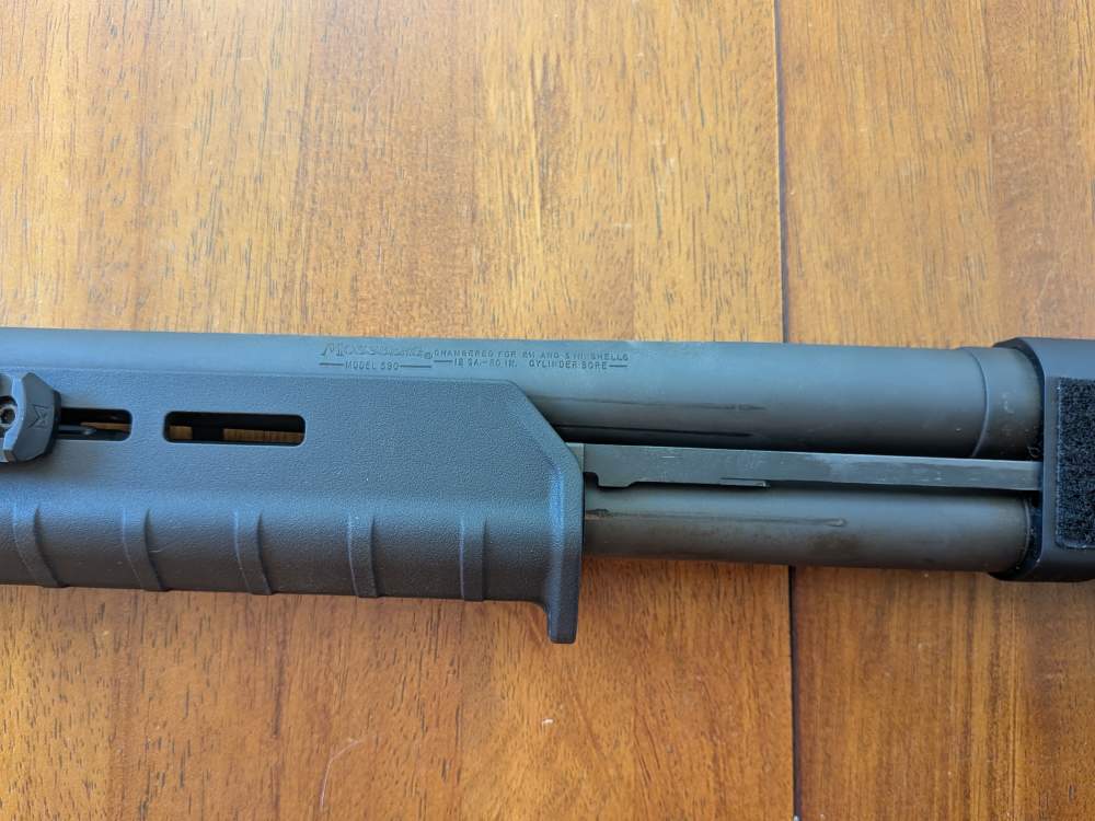Mossberg 590 12 Ga 20" – Vang Comp Ported Barrel – Magpul SGA & MOE-img-27