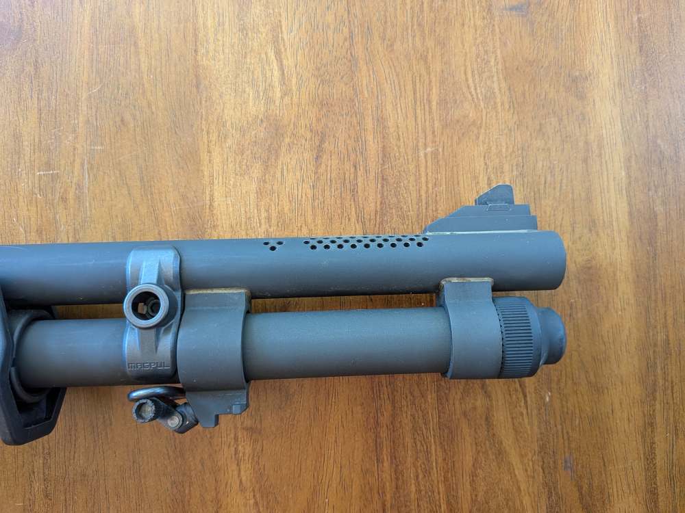 Mossberg 590 12 Ga 20" – Vang Comp Ported Barrel – Magpul SGA & MOE-img-13