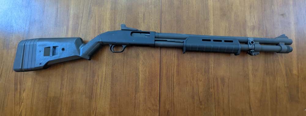 Mossberg 590 12 Ga 20" – Vang Comp Ported Barrel – Magpul SGA & MOE-img-0