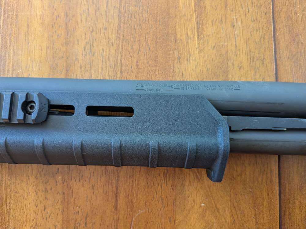 Mossberg 590 12 Ga 20" – Vang Comp Ported Barrel – Magpul SGA & MOE-img-29