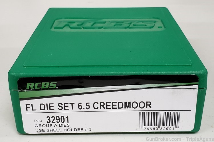 RCBS full length die set 6.5 creedmoor 32901-img-0