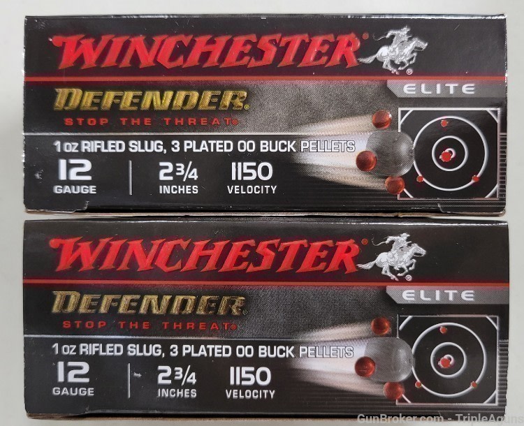 Winchester 12ga PDX1 2 3/4in lot of 20rd S12PDX1-img-0