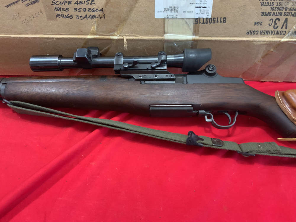 RARE MINT Original USGI CMP M1C Rifle with all accessories-img-1