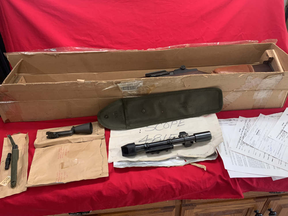 RARE MINT Original USGI CMP M1C Rifle with all accessories-img-4