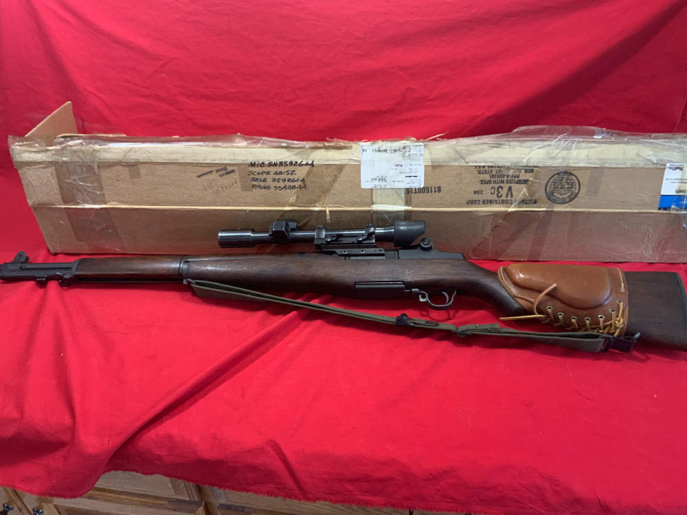 RARE MINT Original USGI CMP M1C Rifle with all accessories-img-0