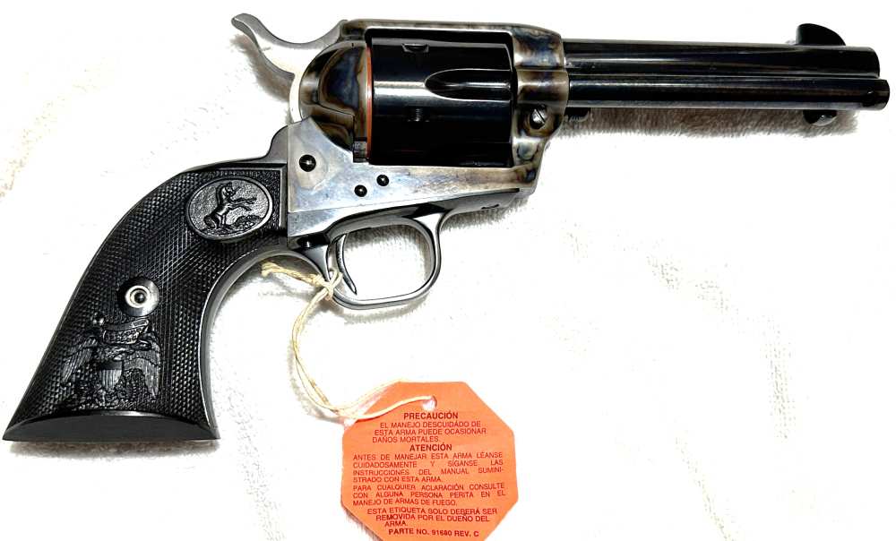 Colt Single Action Army Peacemaker Revolver 45 LC 4-3/4" Barrel -img-2