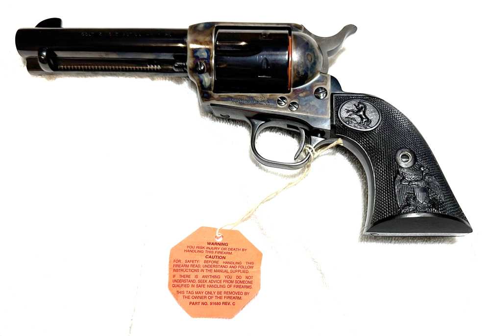 Colt Single Action Army Peacemaker Revolver 45 LC 4-3/4" Barrel -img-1