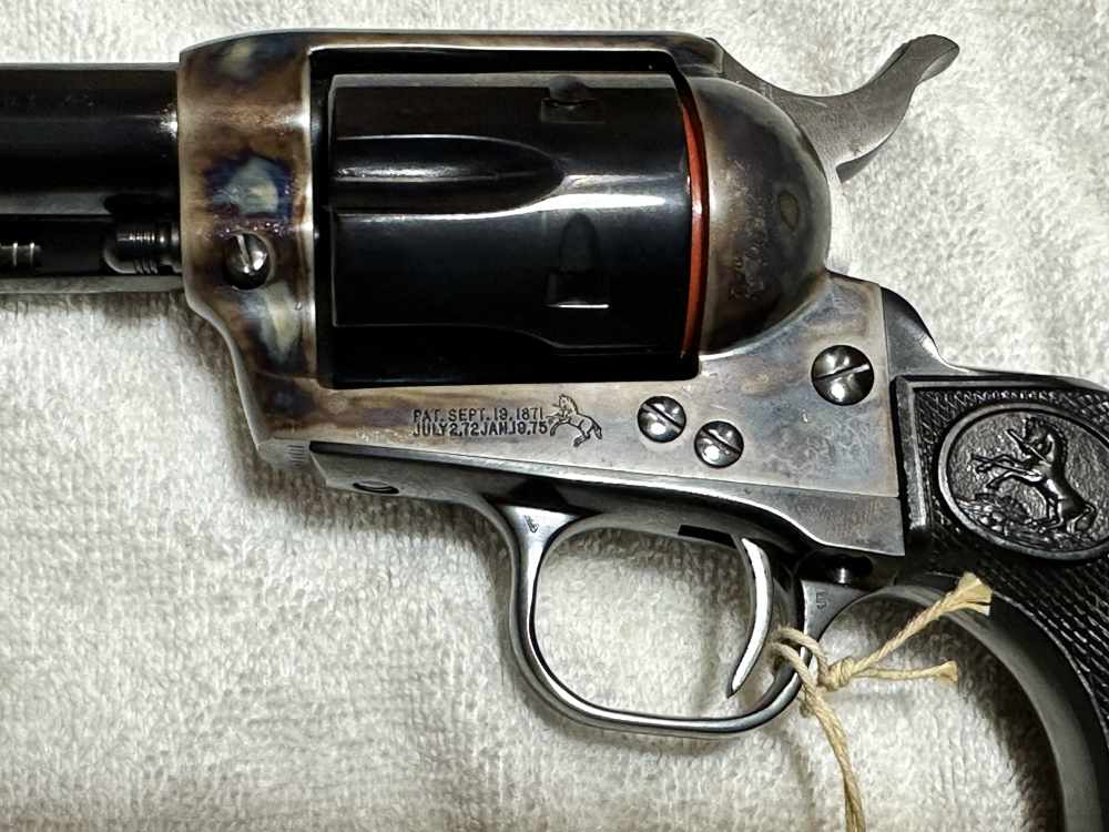 Colt Single Action Army Peacemaker Revolver 45 LC 4-3/4" Barrel -img-3