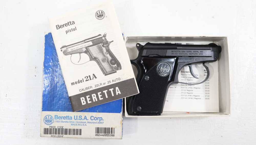 BERETTA 21A BOBCAT SEMI-AUTO .22 LR W/ FACTORY BOX 1 MAG-img-37