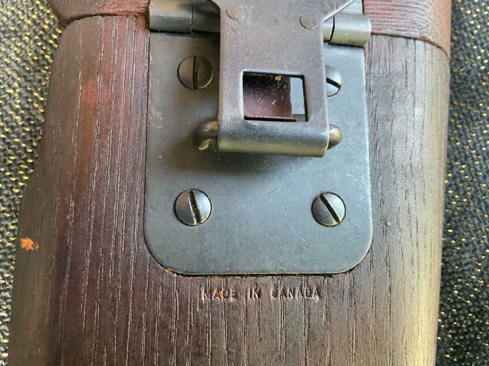 Mint Original Canadian Inglis Hi Power Pistol Shoulder Stock Holster-img-1