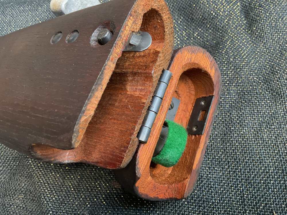 Mint Original Canadian Inglis Hi Power Pistol Shoulder Stock Holster-img-15