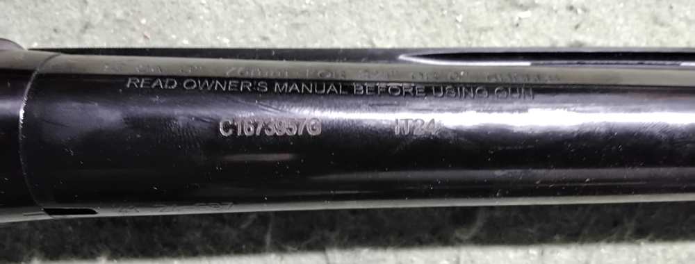 New Unfired Benelli Montefeltro Silver 12ga 28" Walnut SN MS12-10116L-img-34