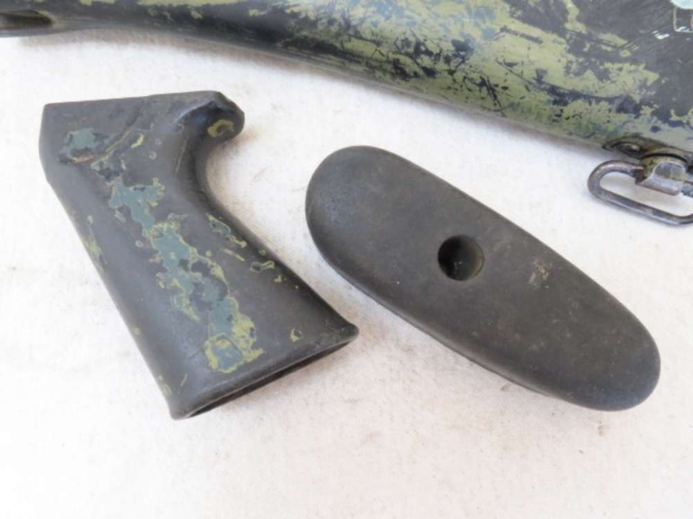 South Africa SA FAL Metric Rifle Butt Stock + Grip & Pad Rhodesian ???-img-4