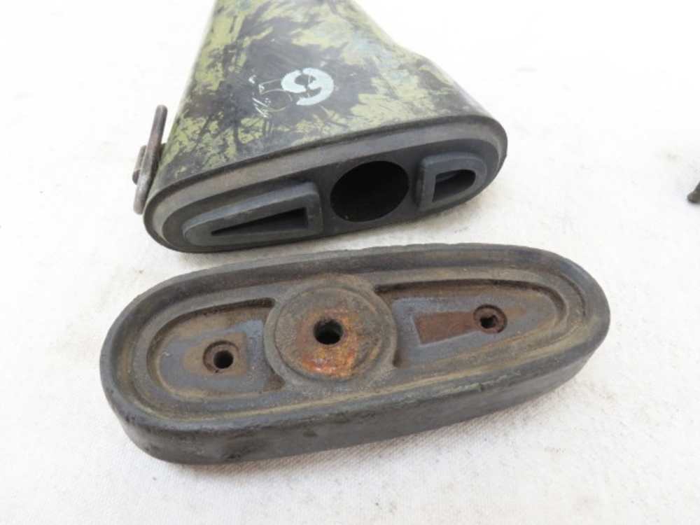 South Africa SA FAL Metric Rifle Butt Stock + Grip & Pad Rhodesian ???-img-11