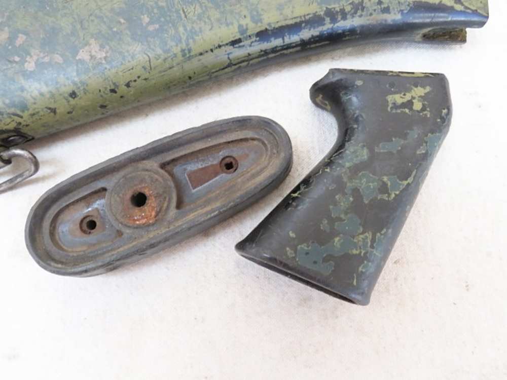 South Africa SA FAL Metric Rifle Butt Stock + Grip & Pad Rhodesian ???-img-6