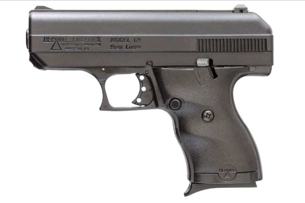 Hi-Point C9 9mm Luger 3.5in Black Pistol - 8+1 Rounds-img-0
