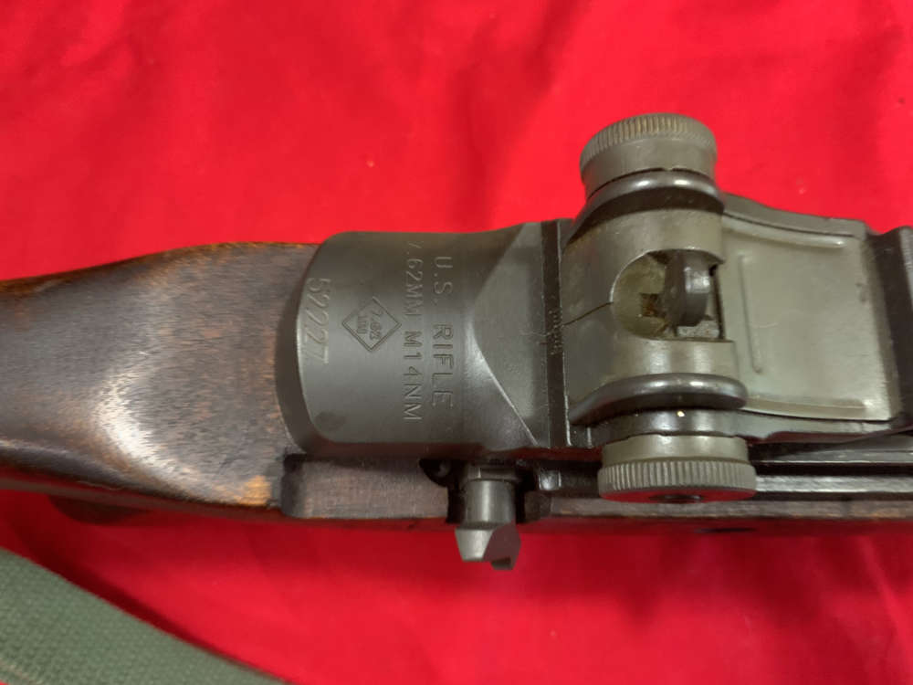 Awesome M14E2 Rifle with ALL Original USGI parts (except semi receiver)-img-8