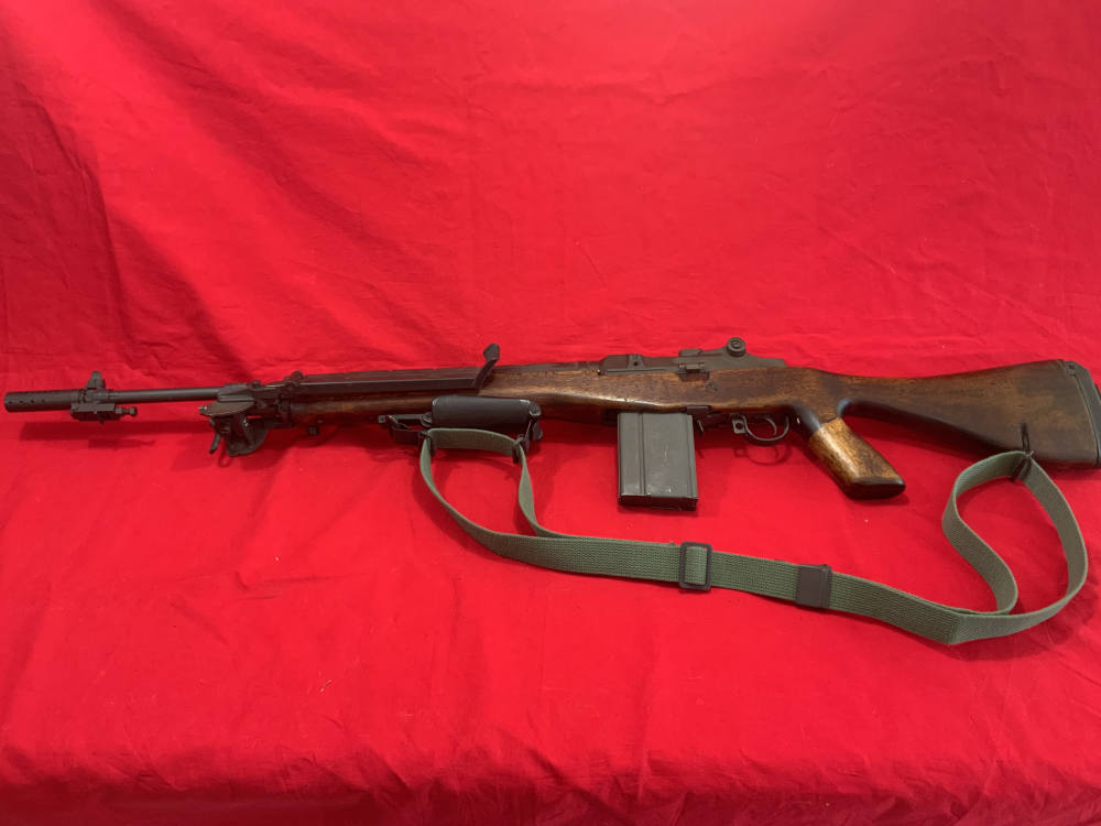 Awesome M14E2 Rifle with ALL Original USGI parts (except semi receiver)-img-0