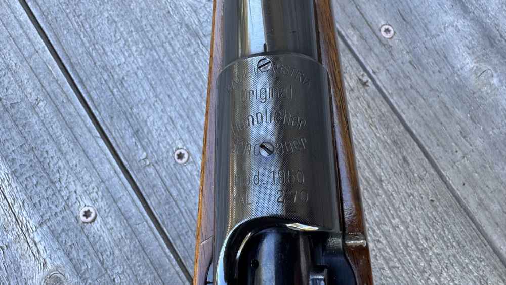 Steyr Mannlicher Model 1950 .270 Winchester-img-13