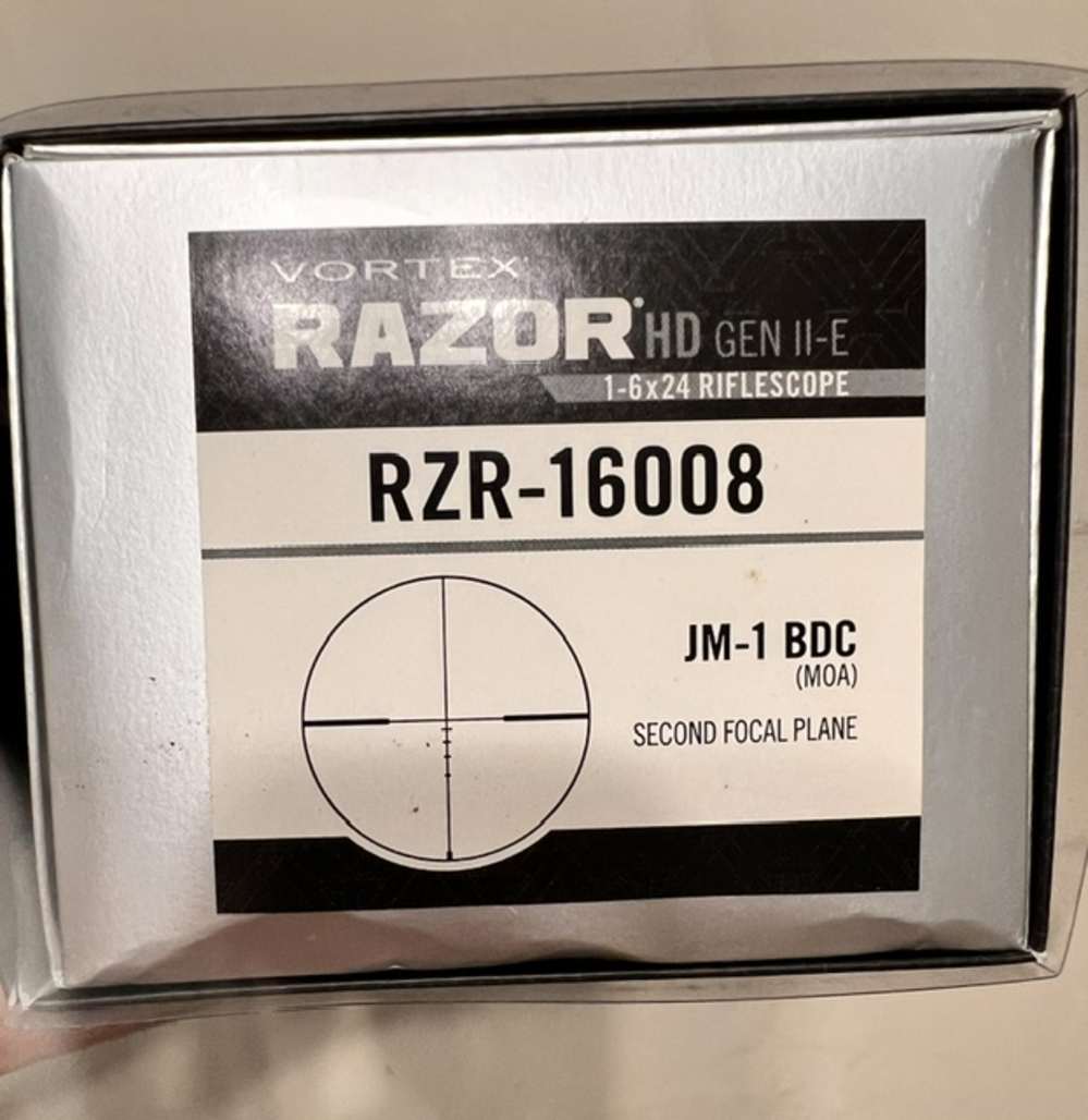 Vortex RAZOR HD Gen II-E 1-6x24 Second Focal Plane Illum JM-1 BDC-img-3
