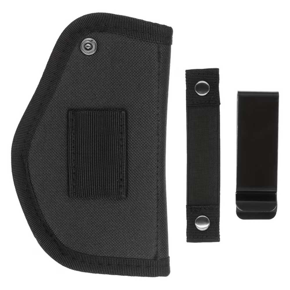 New Medium Pistol Holster * Black Nylon * Lightweight Carry * High Quality-img-6