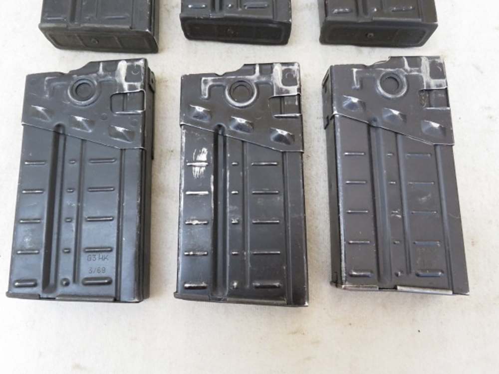 6 HK HK91 7.62 Rifle Magazines Aluminum Magazine HK-91 G3 PTR91-img-4