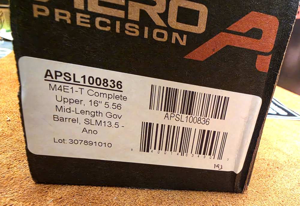 Aero Precision M4E1/AR15 Complete Upper 16" 5.56 13.5" Slim M-Lok Handguard-img-8