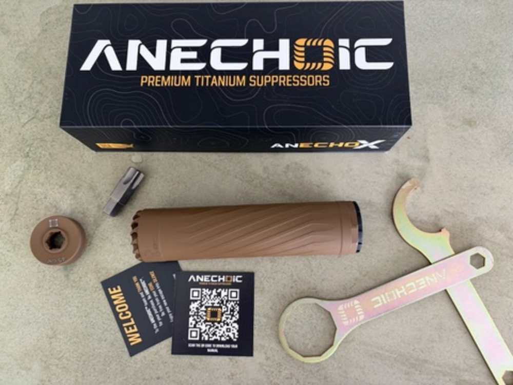 NEW, ANECHOIC ANECHOX 45 SUPPRESSOR FDE-img-1