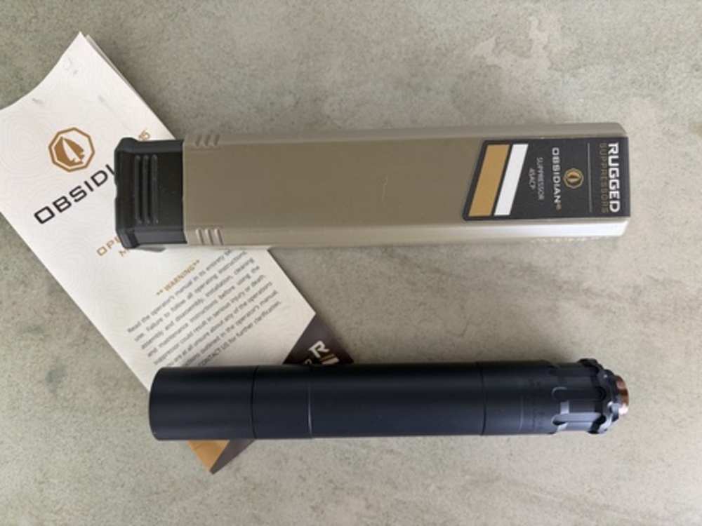 NEW, Rugged Suppressors Obsidian45 Suppressor OBS0145.-img-2