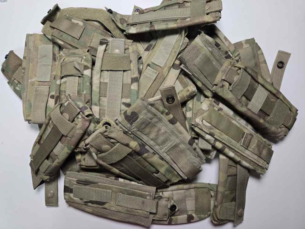 30 USGI Surplus Tourniquet Pouches OCP Camo CAT TQ Used-img-0