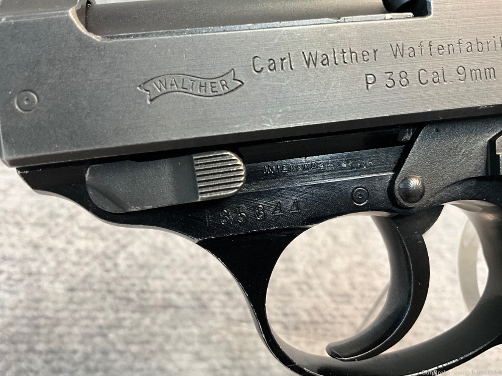 Interarms Walther P38 - WAP 34590 - 9MM - In Box w/ Holster- Oct 62’- 18677-img-11
