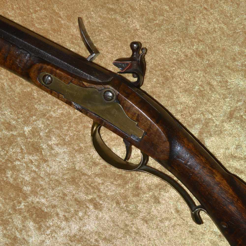 Flintlock Kentucky Long Rifle, ca. 1830-img-3