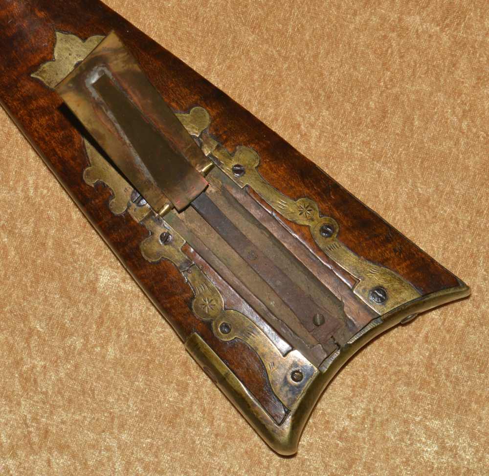 Flintlock Kentucky Long Rifle, ca. 1830-img-9