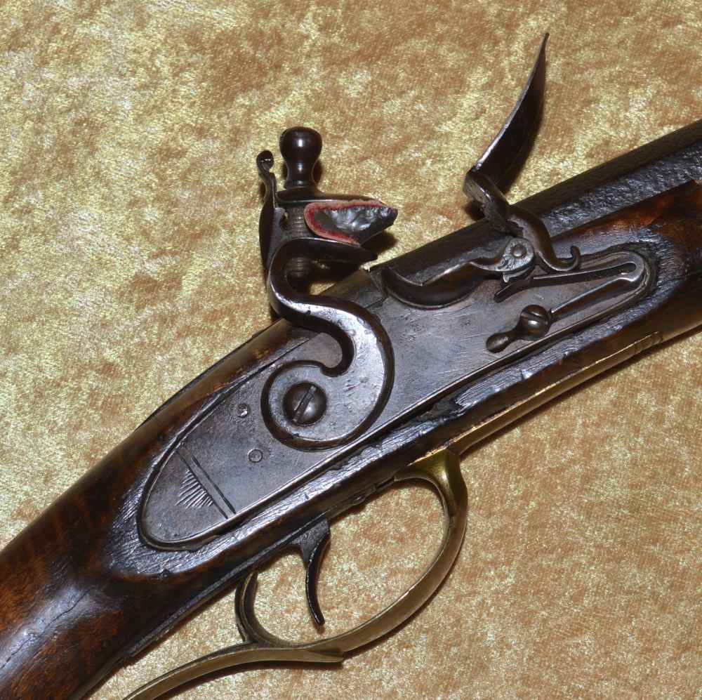 Flintlock Kentucky Long Rifle, ca. 1830-img-2