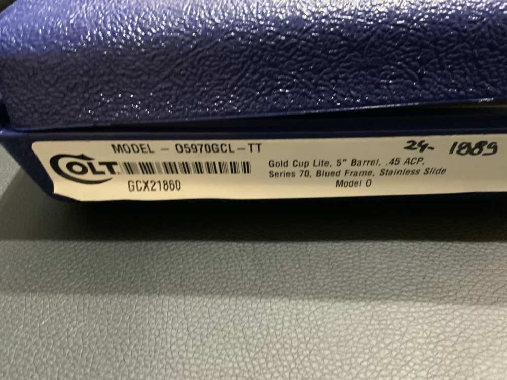 Colt Series 70 National Match Gold Cup Lite 45ACP-img-14