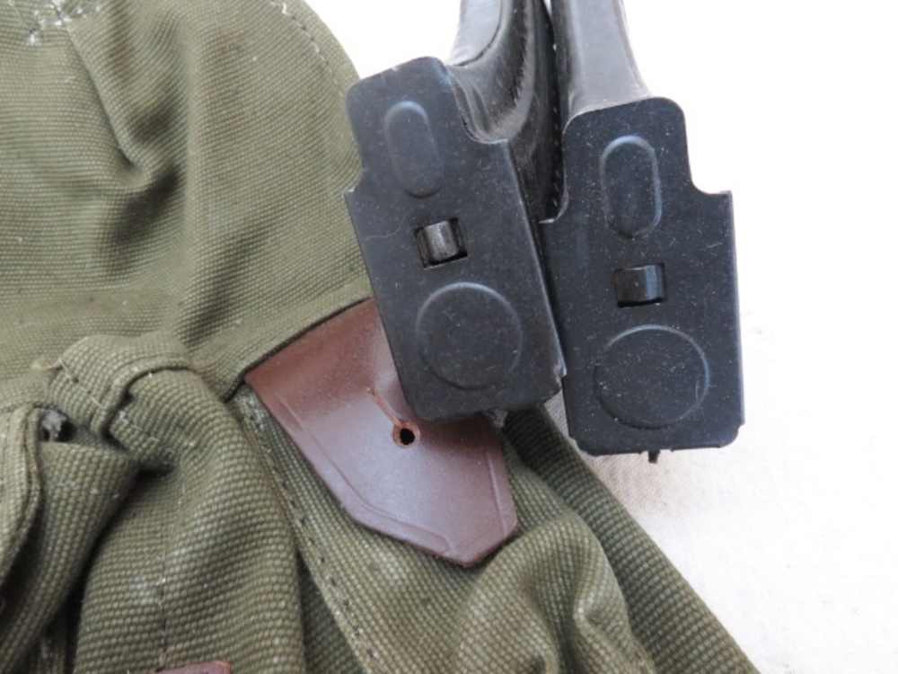 2 Romanian AK AK-47 30rd Magazines & AK47 Magazine Pouch Oddity Holes-img-9