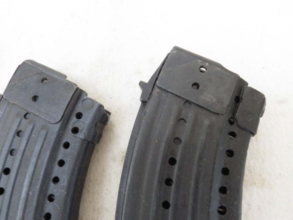 2 Romanian AK AK-47 30rd Magazines & AK47 Magazine Pouch Oddity Holes-img-3