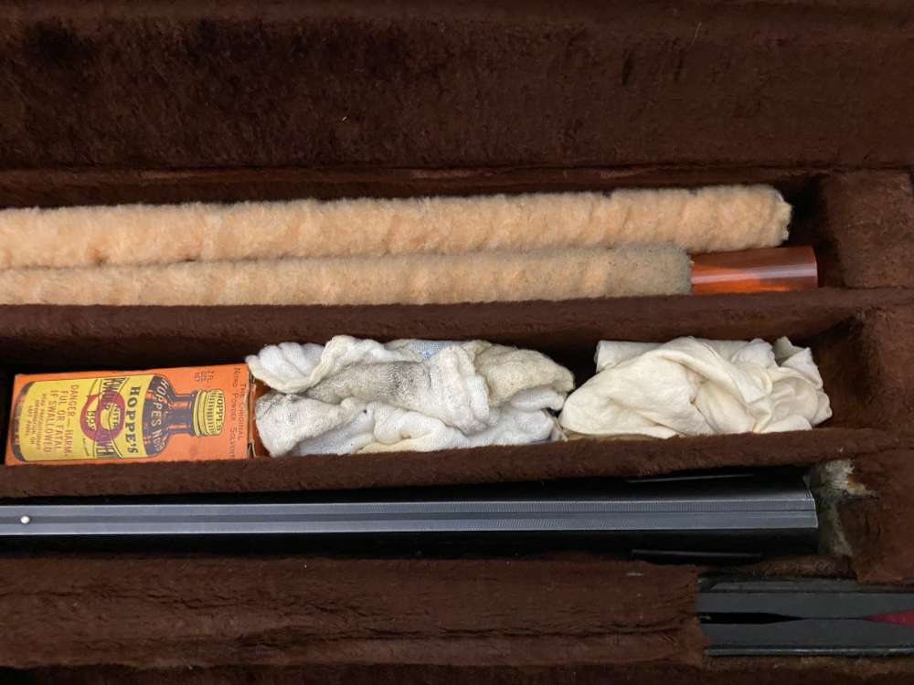 Excellent Italian Rottweil Supreme Over / Under Shotgun 12ga two barrel set-img-172