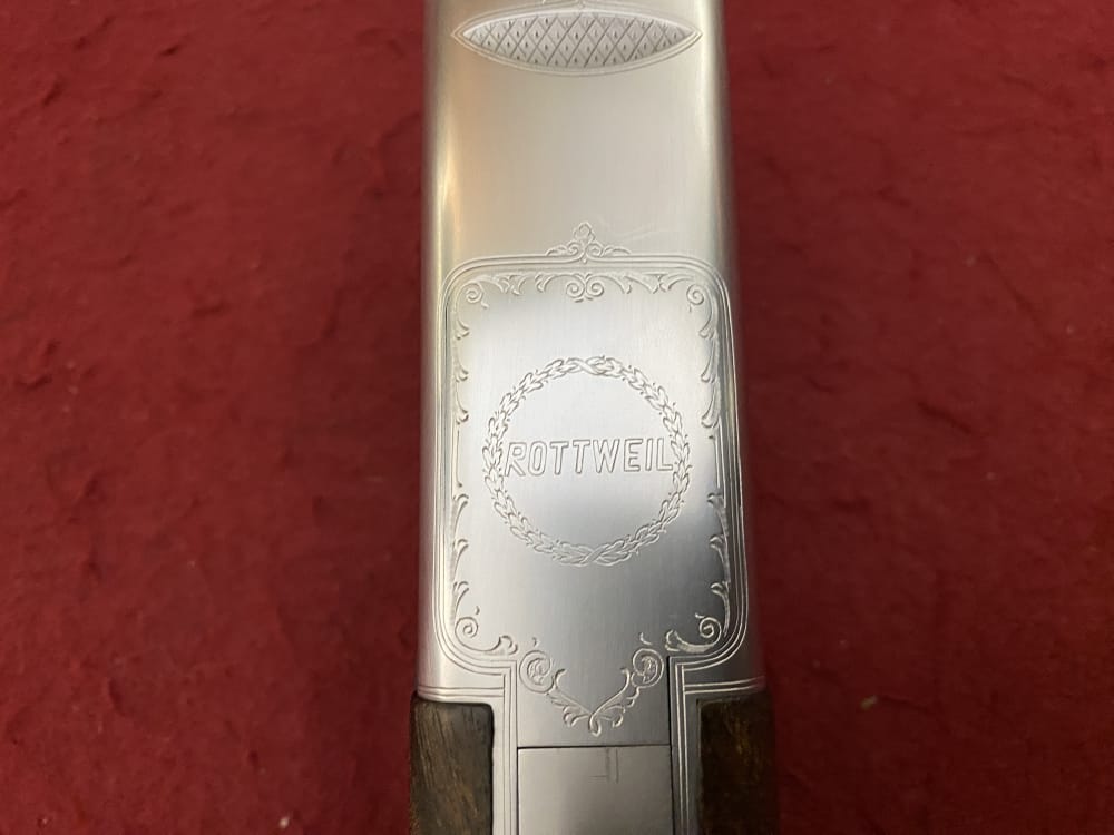 Excellent Italian Rottweil Supreme Over / Under Shotgun 12ga two barrel set-img-108